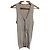 Autre Marque Gilet in maglia a coste Diagram Beige