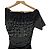 Autre Marque Vestido Power Net VIVIENNE TAM Negro - vista 2