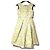 Autre Marque Abito in jacquard floreale Carolina Herrera Giallo