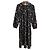 Autre Marque bulle de savon Langes Kleid mit Blumenprint Schwarz