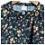 Autre Marque bulle de savon Langes Kleid mit Blumenprint Schwarz - Ansicht 4