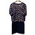Autre Marque Vestido Docking Power Net VIVIENNE TAM Azul - vista 4