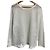 Autre Marque Simplicite Spitzen-Langarmshirt und transparente Hose 2-Way-Set Weiß - Ansicht 3