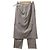 Autre Marque FRAMeWORK 2way Rockenhose aus Leinenmischung Beige - Ansicht 5