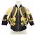 Autre Marque Fendace Jacke Schwarz Gelb Fuschia