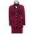 Completo Chanel Rosso