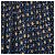 Autre Marque Falda larga plisada SOULEIADO con estampado paisley floral Azul Azul marino - vista 2
