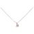 Autre Marque Collana K10 Pink Gold Diamante Rosa