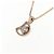 Autre Marque Collana K10 Pink Gold Diamante Rosa - vista 3