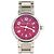 Reloj Louis Vuitton Tambour de acero inoxidable Roja