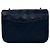 Borsa a tracolla Chanel Matelassé in pelle di agnello Blu - vista 5
