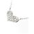 Autre Marque Diamantenhalskette PT900 PT850 Silber - Ansicht 4