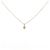 Autre Marque Collana K10 Pink Gold Diamond Rosa
