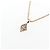 Autre Marque Collana K10 Pink Gold Diamond Rosa - vista 3
