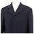 Abrigo Hermès Chester 100% Alpaca 48 Azul Azul marino - vista 2
