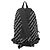 Balenciaga Wheel Nylon-Rucksack Schwarz Weiß - Ansicht 2