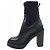 Hermès Hermes 192100Z Stiefel Schwarz - Ansicht 2