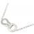 Collana Cartier Agrafe 750 White Gold Argento - vista 3