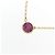 Autre Marque Au750 Ruby Necklace Golden - view 3