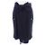 Céline Falda de seda negra Celine Negro