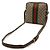 Borsa a tracolla Gucci Ophidia GG Supreme Rosso Beige Verde - vista 2