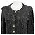 Dolce & Gabbana Cardigã de malha de lã Dolce&Gabbana Preto Branco - vista 2