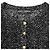 Dolce & Gabbana Cardigã de malha de lã Dolce&Gabbana Preto Branco - vista 6