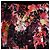 Saia com estampa floral LANVIN en Bleu Preto Vermelho - vista 2