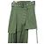 Autre Marque Falda larga acampanada chino superpuesta RIM.ARK Verde - vista 3