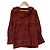 Autre Marque Blusa de cupro a cuadros en dos tonos DRESSTERIOR Roja