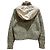 Cardigan 2way in maglia Moncler Beige Verde - vista 4