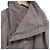 Rick Owens Hun Coat Leather Coat Marrone - vista 5