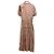 Autre Marque Langes Kleid mit Blumenprint Wonderful World Pink - Ansicht 5
