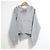 Autre Marque RUSKA VAUNI Cropped Hoodie Sweatshirt Braun