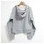 Autre Marque RUSKA VAUNI Cropped Hoodie Sweatshirt Braun - Ansicht 2