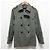 Trench Coat Corto Coach Verde Caqui