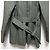 Trench Coat Corto Coach Verde Caqui - vista 6