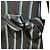 Autre Marque tricot COMME des GARCONS Stripe Jacket Blue Navy blue - view 3