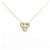 Autre Marque Collar de Diamantes Au750 Dorado