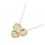 Autre Marque Collar de Diamantes Au750 Dorado - vista 3