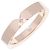 Chaumet Joséphine Triomphe de Chaumet Au750 Pink Gold Diamantring Größe 21