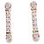 Orecchini Tiffany & Co. Fleur de Lis Key Au750 Diamanti Rosa