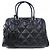 Autre Marque COCOCELUX GOLD Lederhandtasche Schwarz