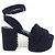 Sandali in tweed di cotone CHANEL G46430B20339 Nero