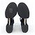 Sandali in tweed di cotone CHANEL G46430B20339 Nero - vista 4