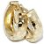 Autre Marque Orecchini Ichimatsu Pattern Au750 D'oro