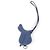 Hermès Paddock Sailor Swift Leather Charm Blue - view 2