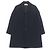 COACH Chester Wool Lamb Leather Coat Blue Navy blue