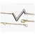 Collana Louis Vuitton LV Volt Upside Down K18WG K18YG Diamanti D'oro - vista 4