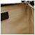 Bulgari Borsa a tracolla in pelle e tela Bvlgari Logo Mania Beige Marrone scuro - vista 7